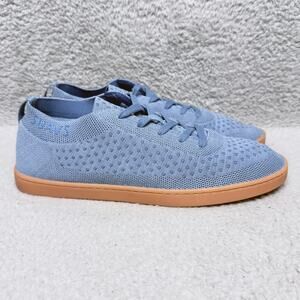 Suavs The Zilker Gum Mens Size 10.5 Sneakers Minimalist Casual Blue Knit Gum
